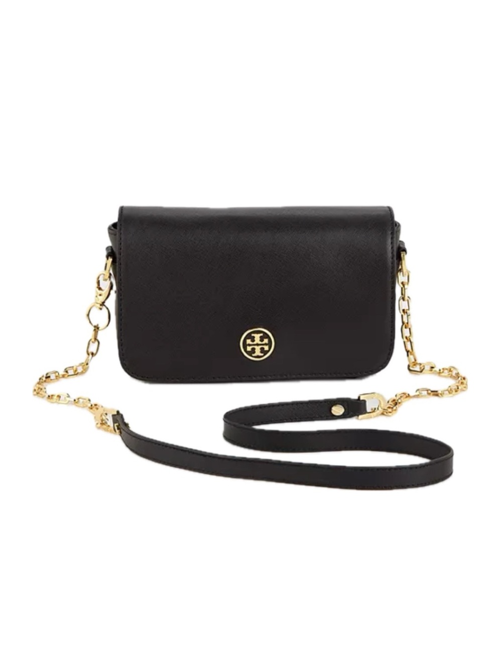 TORY BURCH | Robinson mini bag | EUC black/gold
